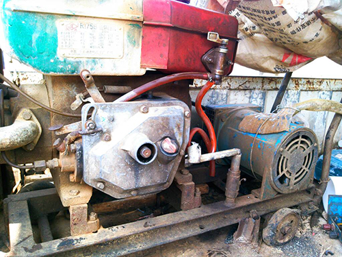 定边单杠柴油机发电机出租